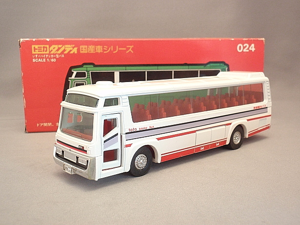 トミカダンディ ＤＢ－０２４ いすゞハイデッカー型バス