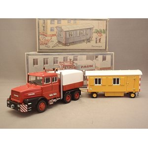 画像: NZG  No.504 FAUN 1206 & No.505 Construction Site Waggon