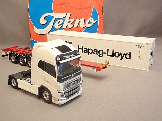 画像: Tekno VOLVO FH04 GLOBE XL(4x2)＋ Container ＋trailer