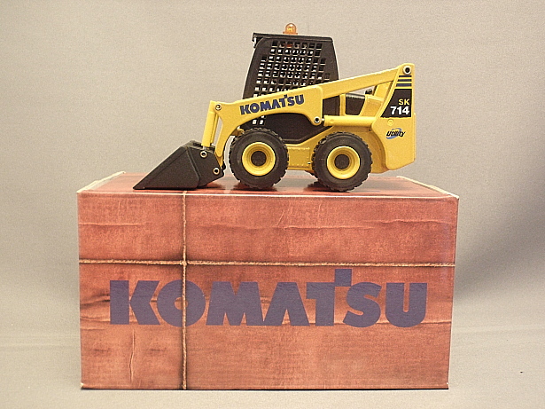 コマツ特注OLD CARS KOMATSU SKID STEER ＳＫ７１４ - ミニカー