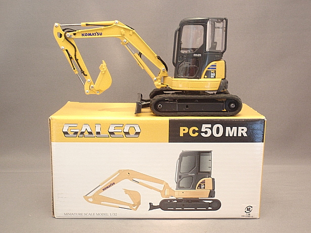 本日特価】 GALEO PC50MR KOMATSU 1/32サイズ PC50 - ショベルカー www