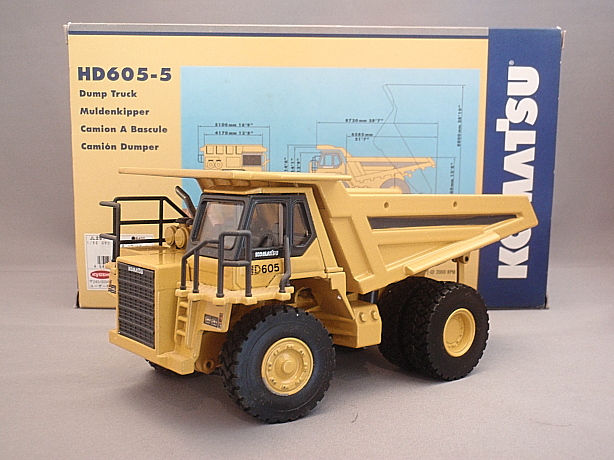 JOAL No.291 コマツＨＤ ６０５－５ DUMP TRUCK - ミニカーショップ TMT