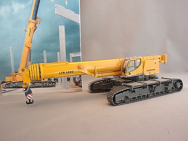 Conrad No.2746/0 LIEBHERR LTR 1220 Crawler crane - ミニカー ...