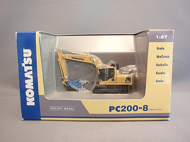 NZG製(KEN KRAFT) コマツ PC200-8 GALEO 1/87-