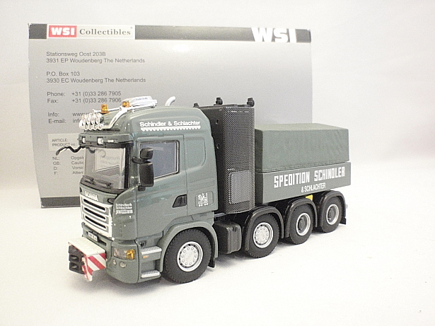 画像1: No.9976 SCANIA R 8x4 Highline w/ ballast box "Schindler & Schlachter" 