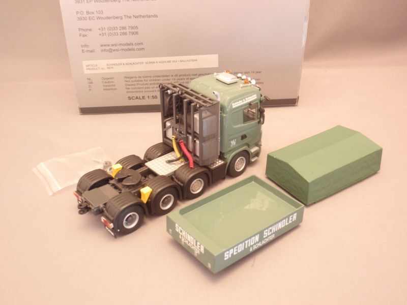 画像: WSI  No.9976 SCHINDLER&SCHLACHTER  SCANIA R HIGHLINE ８×４＋BALLASTBAK