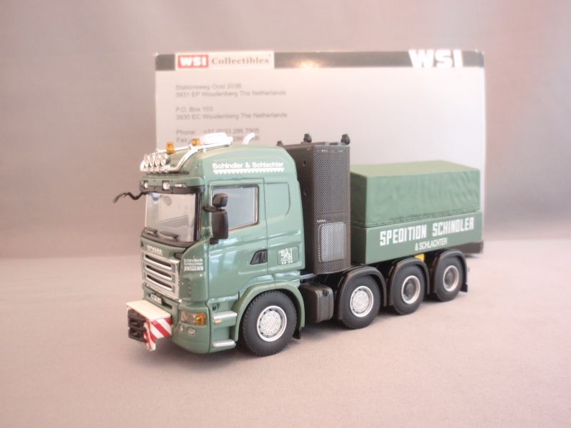 画像1: WSI  No.9976 SCHINDLER&SCHLACHTER  SCANIA R HIGHLINE ８×４＋BALLASTBAK