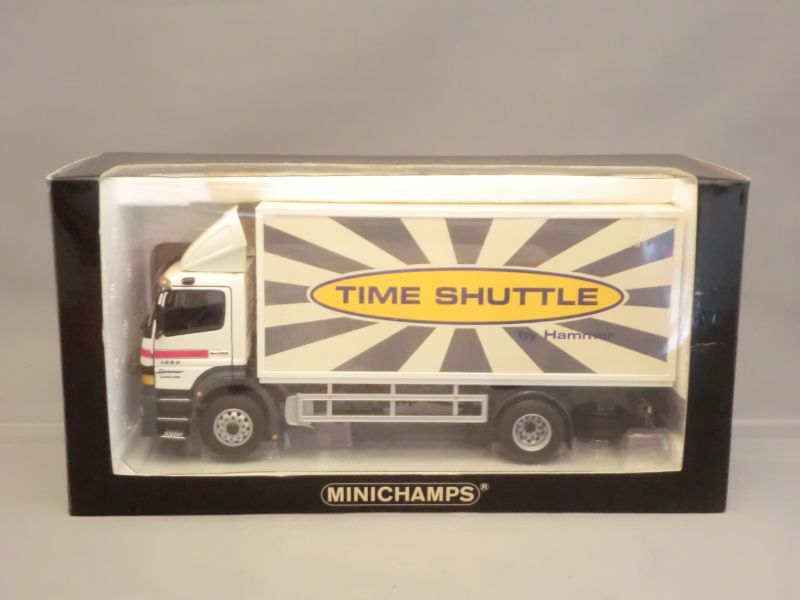 画像: MINICHANPS ４３９ ３８００４１ ＭＢ Ｍｏｄｅｌｌ Ａｔｅｇｏ box trailer "Hammer Time Shuttle"